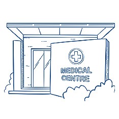 medical centre illustration