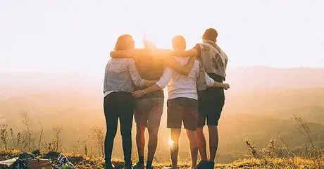 A family hugging in nature - listing.webp