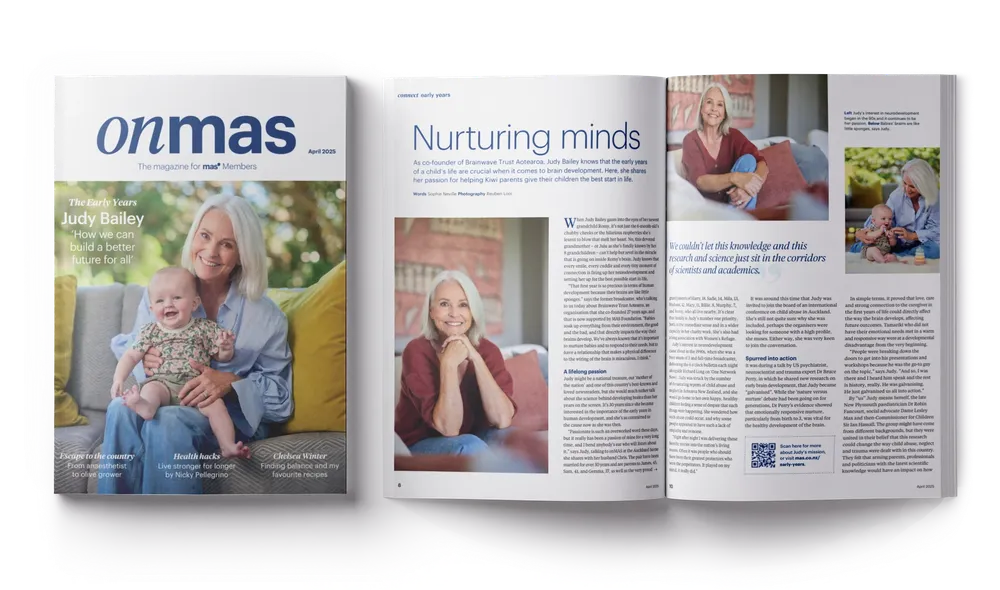 April 2025 Magazine mockup