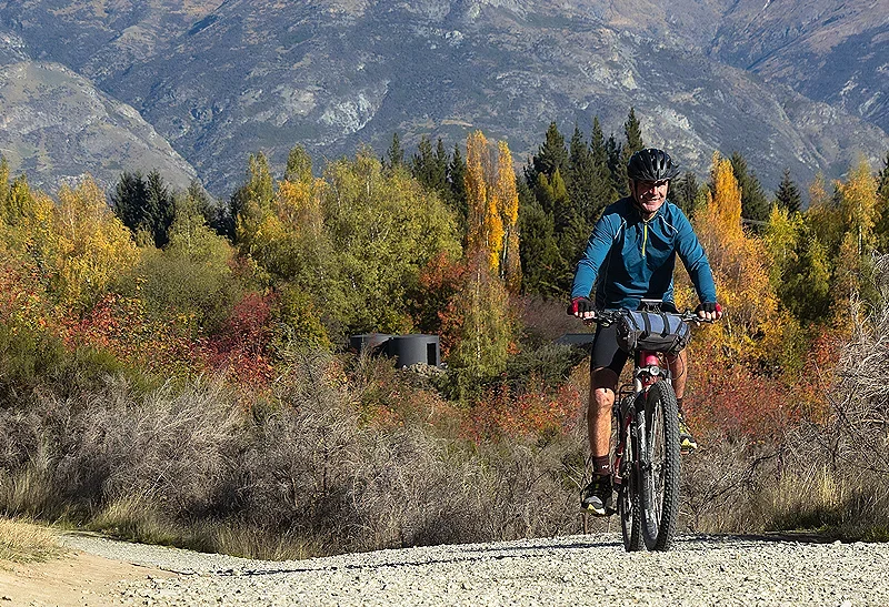 Guy on a bike - MAS Retirement Savings