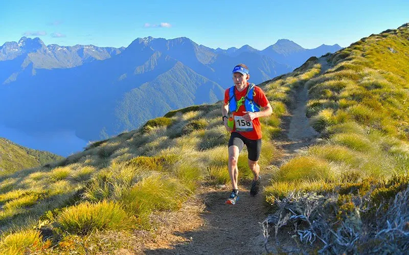 MAS Member David Haunschmidt on a run
